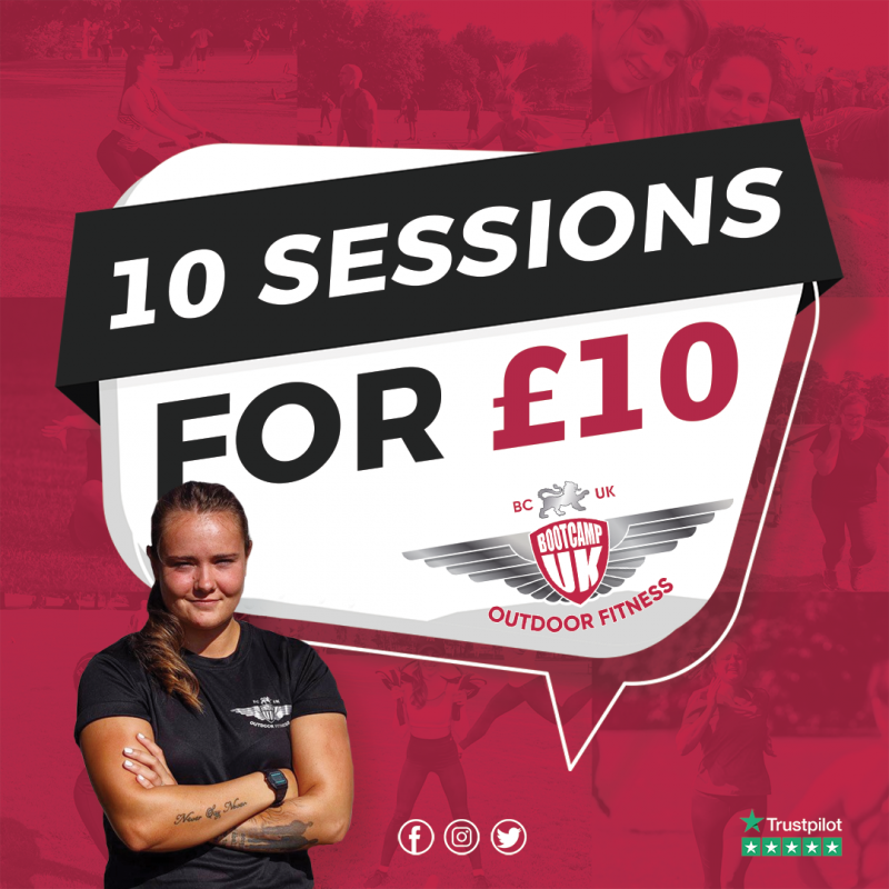 Bootcamp UK 10 sessions for £10