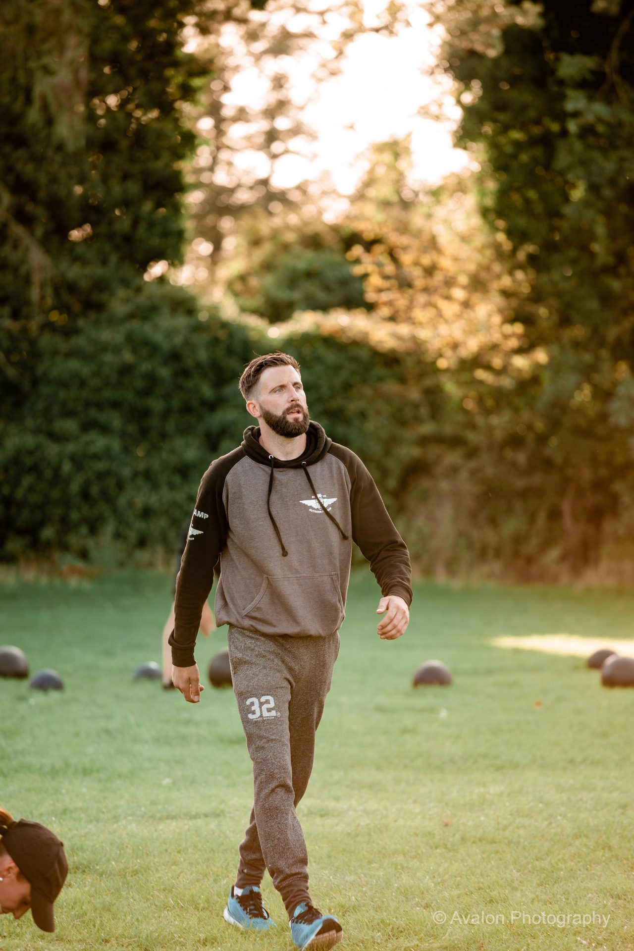 Instructor Walking