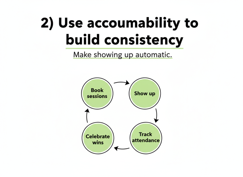Accountability with boot camp fitness