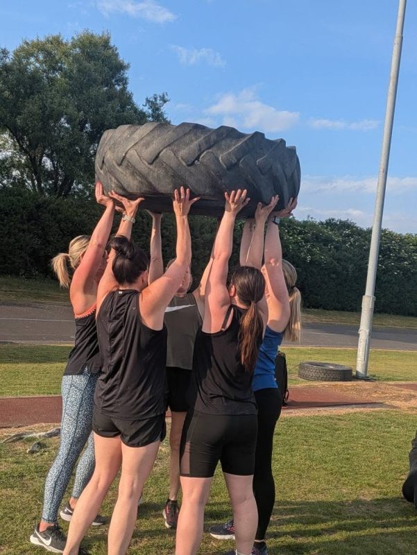 Group Outdoor Fitness Class