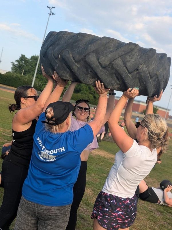fitness boot camp class