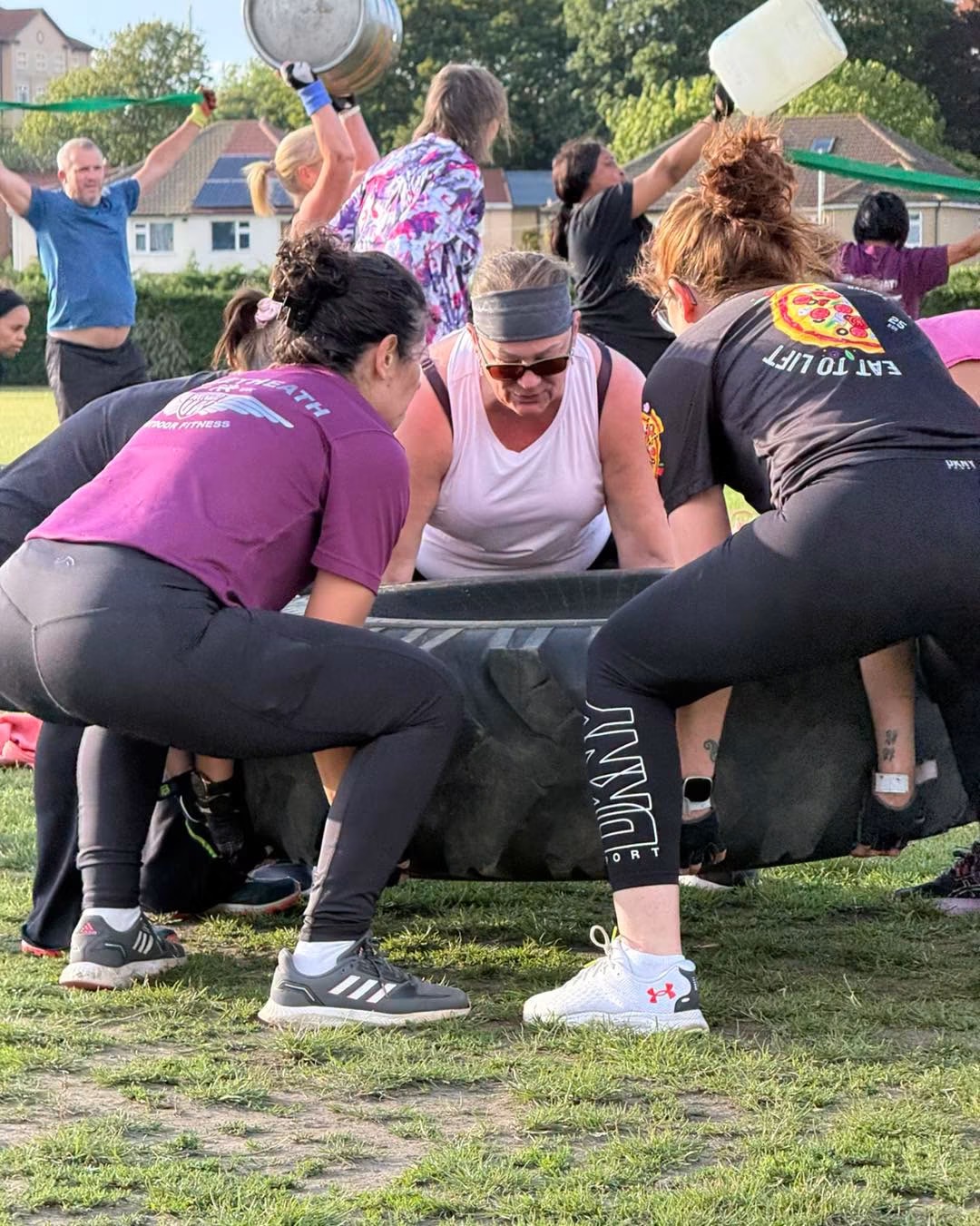 Boot camp tyre lift